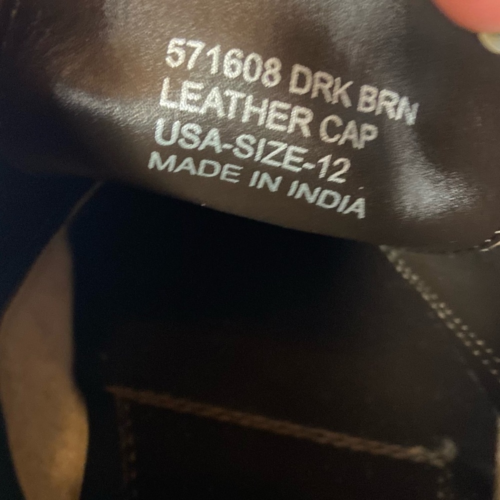 Men’s Smooth Leather Dress Shoes by Red Tape. Size 12 Medium - Picture 2 of 11